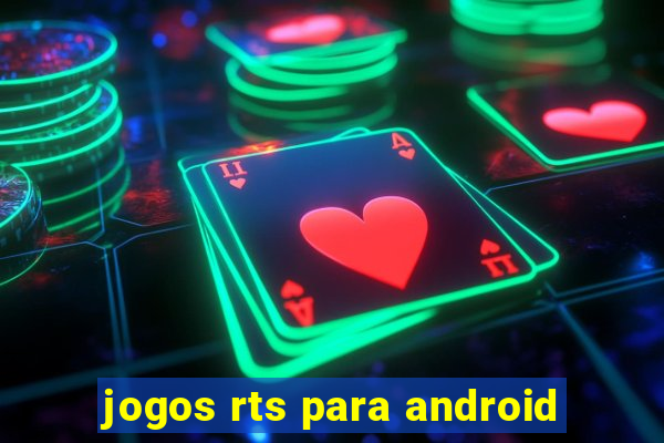 jogos rts para android